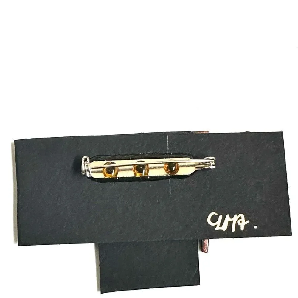 claire-lise abstract hand painted brooch claire lise